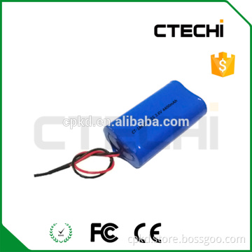 3.7V Lithium Ion Battery Pack 18650 4400 mAh